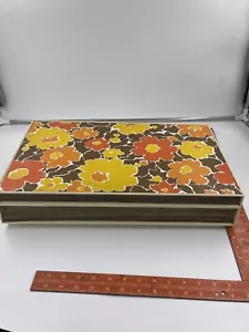 Vintage Oneida 70’s Flower Power Bright Morning #582 Silberbesteck Aufbewahrungsbox - Bild 1 von 7