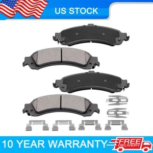 Rear Ceramic Brake Pads for Chevy Silverado Suburban GMC Sierra 1500 P-834 E19 - Picture 1 of 6