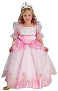 Pink Princess Fairy Tale Renaissance Fancy Dress Halloween Toddler Child Costume - Picture 1 of 6