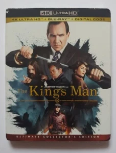 The King's Man (4K UHD Blu-ray/Blu-ray, 2021) Ultra HD Brand New - Free Postage - Picture 1 of 5