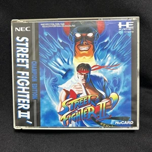 STREET FIGHTER II' 2 Hu-Card Dash champion edition PC-Engine NEC CAPCOM S/F - Picture 1 of 9