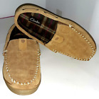 Clarks Mens Size 12M Slippers Andy Leather Suede Indoor Outdoor Slip On Shoes