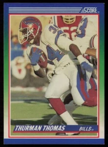 BUFFALO BILLS THURMAN THOMAS - 1990 Score #110 Football Card - Picture 1 of 1