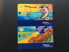 Telstra Lobster and fish  Life Easier $5 and $10 used pair