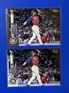2020 Topps Update - Ken Griffey Jr. #U-9 Gold Parallel #d /2020 MARINERS Lot - Picture 1 of 2