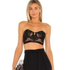 Revolve Thistle and Spire Mirage Strapless Bra 36E Black New With Tags 371116 - Picture 1 of 8