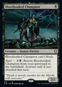 Bloodsoaked Champion x1 - Commander: Commander Legends: Battle for Baldur's Gate - Picture 1 of 1