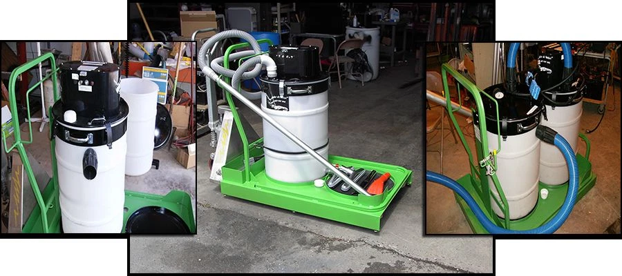 Aspirador de pó industrial sem fio alimentado por CC - "Alre-A-Gator" - Imagem 1 de 1