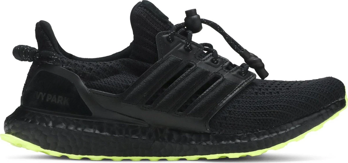 adidas Ivy Park x UltraBoost Black Hi-Res Yellow for Sale