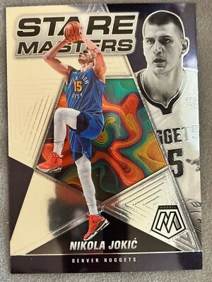 2022 Panini Mosaic Basketball Nikola Jokic Stare Masters #12 Denver Nuggets - Image 1 of 2