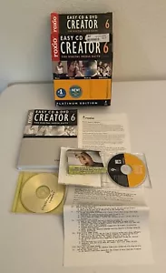 Roxio Easy CD & DVD Creator 6 Platinum Edition - Digital Media Suite Windows - Picture 1 of 4