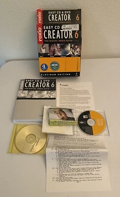 Roxio Easy CD & DVD Creator 6 Platinum Edition - Digital Media Suite Windows - Image 1 of 4