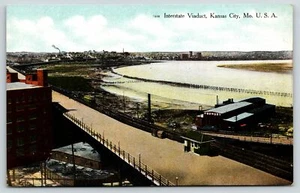 Kansas City Missouri~Interstate Viaduct Toll Booth~Foundry Building~1909 - Picture 1 of 2