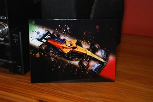 Daniel Ricciardo 2021 Monza Win F1 letrero de metal arte de pared - Scuderia GP - Imagen 1 de 1