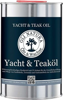 OLI LACKE GMBH OLI-NATURA Yacht & Teaköl Teak