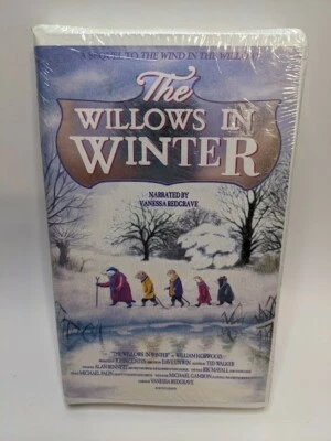 The Willows in Winter Narrated By Vanessa Redgrave 1997 Clamshell VHS SEALED - Image 1 of 4