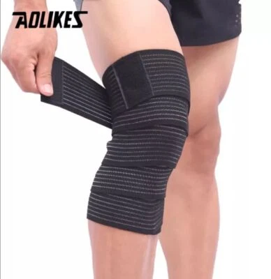 Поддерживающие колено эластичные ремешки спортивные браслеты AOLIKES H77 - Изображение 1 из 4