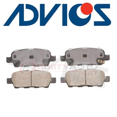 ADVICS Rear Disc Brake Pad Set for 2014-2015 Nissan Rogue Select  - Braking sp Foto 1 de 4