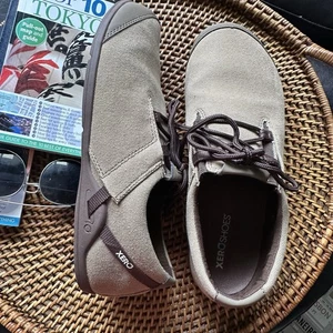 XERO Coffee Tan “Hana” Casual Hemp Canvas Barefoot Mens Shoe Size 10 - Picture 1 of 7