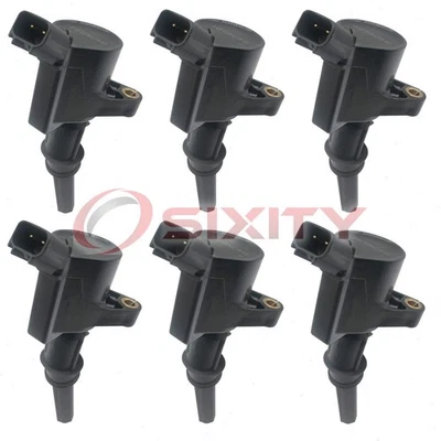 Bobinas de encendido Hitachi IGC0113 6 piezas para GN10164 FD503 F7TZ12A366AB oo Foto 1 de 4