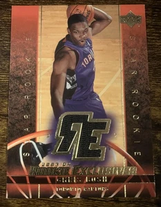 2003-04 Upper Deck Rookie Exclusives #J4 Chris Bosh Star Rookie Jerseys RAPTORS - Picture 1 of 2