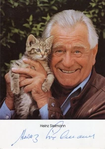 Heinz Sielmann (†) - original signierte Autogrammkarte - Picture 1 of 1