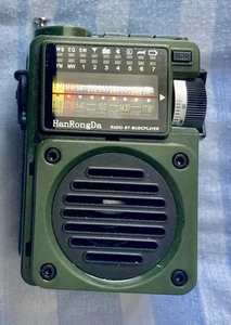 Han Rong Da HRD‑700 Bluetooth AM/FM/SW/MW/WB Full Band Pocket Radio - Picture 1 of 3