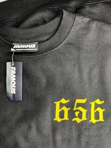 Famous Stars And Straps Old English Crewneck NWT Large Blink 182 Travis Barker - Picture 1 of 10