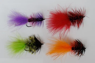 Fliegentom Hechtstreamer Woolleybugger für Raubfisch - Bild 1 von 4