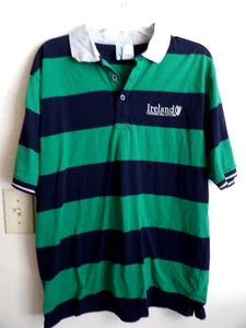 Croker Sports Ireland Men's Short Sleeve Rugby/Golf Shirt Medium - Picture 1 of 4