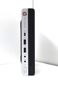 Windows 11 8. generacji Mini PC HP EliteDesk 800 G4 i5 CPU 8GB DDR4 256GB M.2 USB-c - Zdjęcie 1 z 3