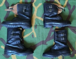 BOTAS MILITARES DE CUERO DEL PUEBLO YUGOSLAVO JNA TALLA 39 EU 40 EU 42 - Imagen 1 de 10