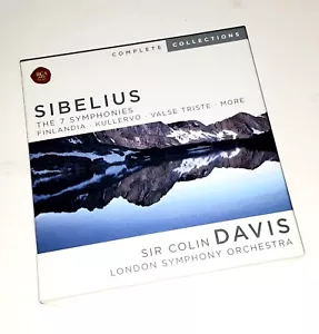 Sir Colin Davis Sibelus 7 CD Set The 7 Symphonies London Symphony Orchestra New - Picture 1 of 3