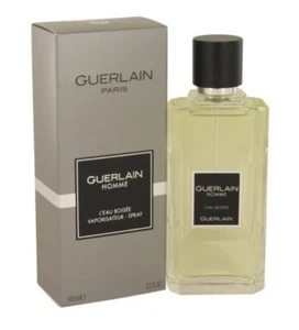 Guerlain Homme L'Eau Boisee by Guerlain 3.3 Fl oz EDT Spray New In Sealed Box - Picture 1 of 3