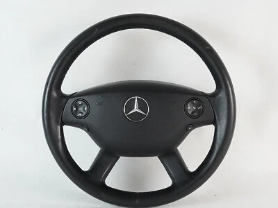 2007 - 2008 Mercedes S W221 Steering Wheel Leather Multi Button W Shifter Paddle - Image 1 of 4