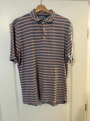 Faherty Movement Short-Sleeve Polo - Men's horizon line Stripe L - Image 1 of 2