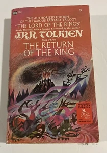 The Return of the King by J.R.R. Tolkien - Ballantine Paperback 15th Print 1968 - Picture 1 of 9