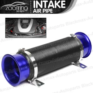 Tubo de tubería turbo ajustable flexible para automóvil conducto de admisión de aire frío tubo de 3" parte de manguera de entrada - Imagen 1 de 11