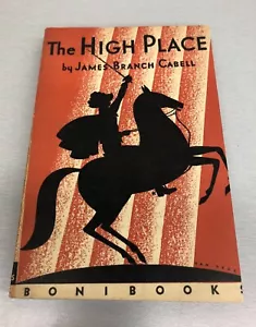 The High Place James Branch Cabell 1931 Paperback Fantasy Weird Fiction Vintage - Picture 1 of 12