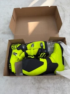 Fox Racing Motion Motocross MX boots Yellow size EU 46.5 (INC VAT) - Picture 1 of 5