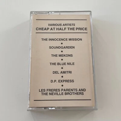 VARIOUS - CHEAP AT HALF THE PRICE (Cassette Tape, Sampler, 1989) Soundgarden A&M - Image 1 of 4