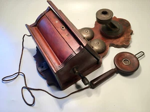 Wandtelefon / Rudolph Krüger Berlin / Gesondert Ausgesondert M 1903 Krone - Bild 1 von 24