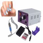 New Electric Pro Nail File Acrylic Pedicure Drill Sand Machine Kit Set Salon