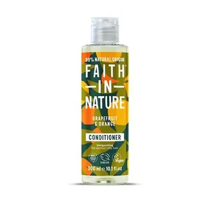 Faith In Nature 300ml Natural Grapefruit amp Orange Conditioner Invigorating Veg - Picture 1 of 7