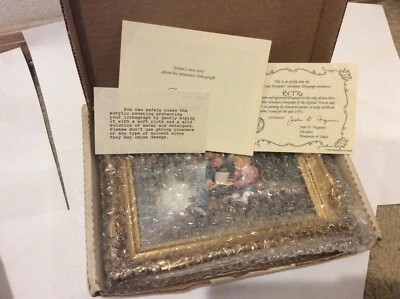 LITOGRAFÍA ENMARCADA DE BOSQUES Y CUENTOS DE HADAS DONALD ZOLAN IMPRESIÓN DE NÚMEROS ROBLES PEMBERTON  Foto 1 de 4