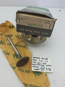 VÁLVULA, ENTRADA HONDA N360 TN360 LN360 14711-551-020 - 2x - Dos Piezas - Imagen 1 de 5