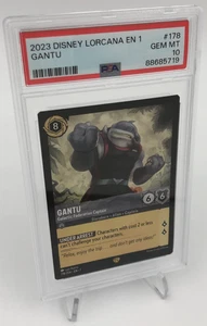 2023 Disney Lorcana EN 1 Trading Card GANTU #178 LILO und STITCH PSA GEM MINT 10 - Bild 1 von 9