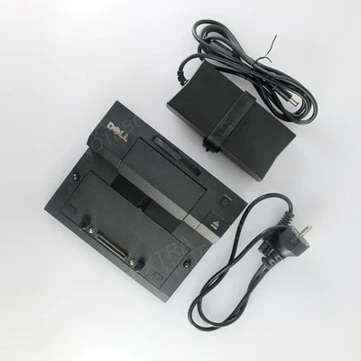 Dell Dockingstation PR03X  Port Replicator E-Port DisplayPort + Netzteil 130W - Bild 1 von 3