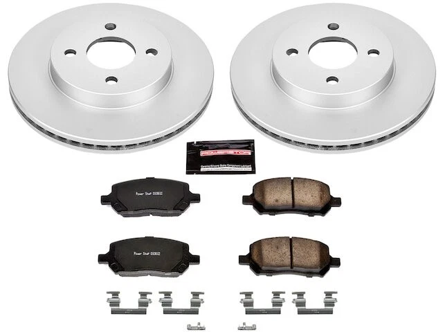 Kit de pastillas de freno delanteras y rotor 82GFVH78 para Pontiac G5 2007 2008 2009 2010 Foto 1 de 1