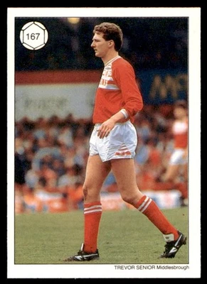 Reading Trevor Senior Topps Saint & Greavsie All Star 1988 No. 167 - Image 1 of 2